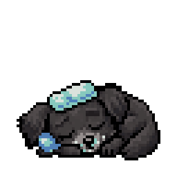 Exhausted Brita